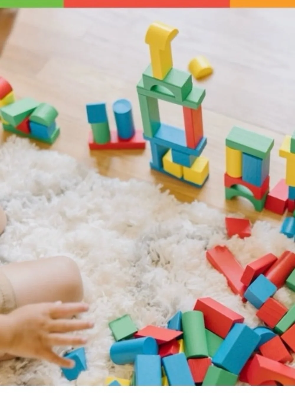 Melissa & Doug 100 Wooden Blocks -